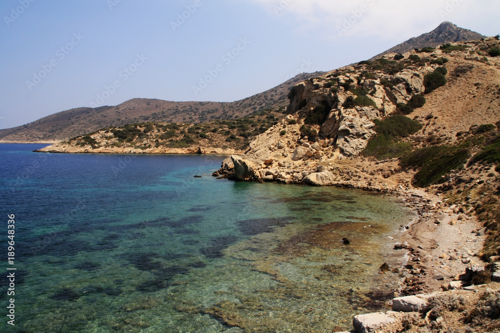 Aegean cost seascape Aegean cost seascape