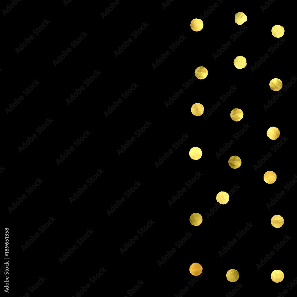 Golden confetti isolated on black background. Golden confetti isolated on black background.