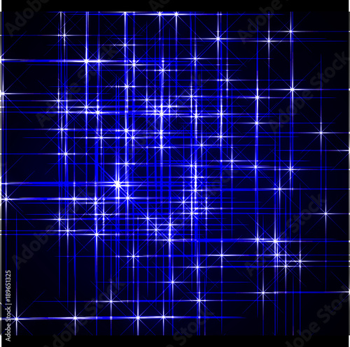 white glow of the stars line. abstract background. Vector illustration.