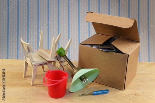 A new apartment - move box and more