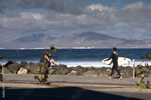 Obraz na płótnie Fuerteventura Beach w salonie