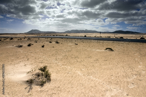 Obraz na płótnie Fuerteventura Desert w salonie