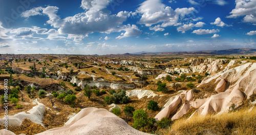 Картината върху платно View on stone formations in Cappadocia, Central Anatolia,Turkey