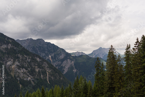 Wetterumschwung in den österreichischen Alpen
