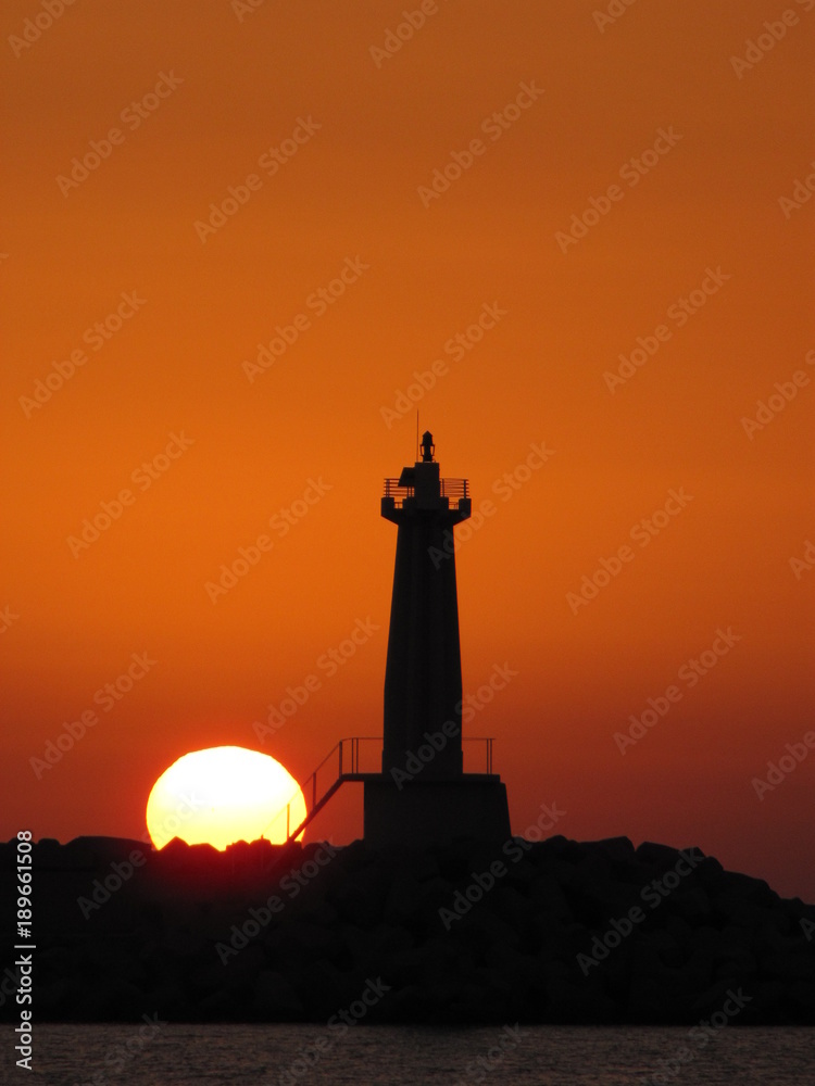 Maritime sunset