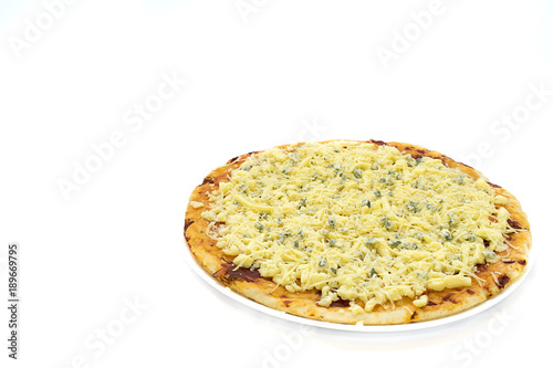 four cheese pizza.