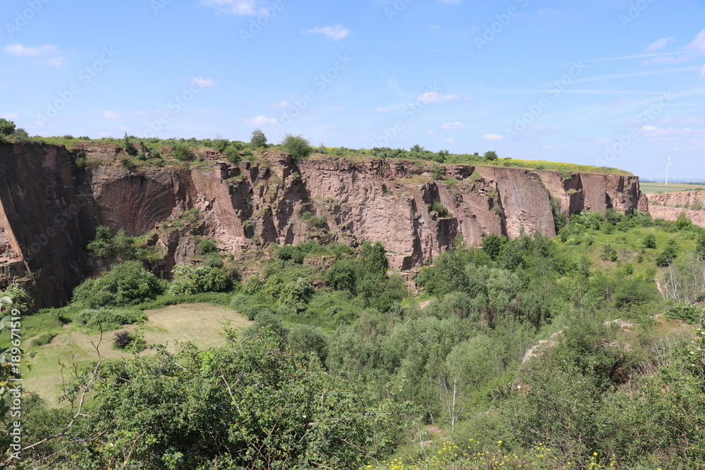 Fototapeta premium Natur und Felsen