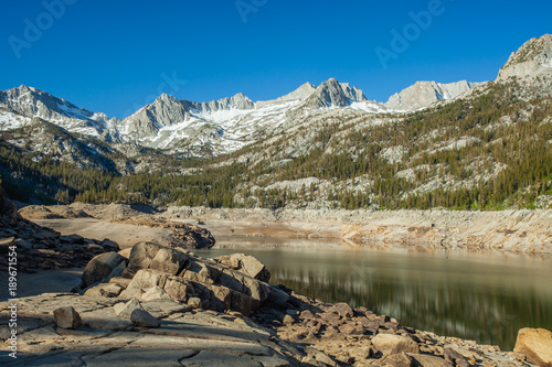 Lake in the Sierra Nevada Mountains