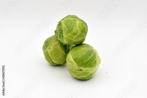 Brussel Sprouts in a Pile