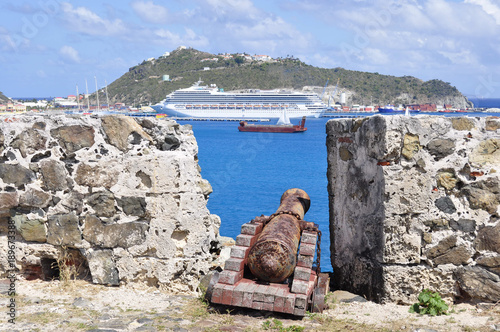 Photography Canon on Fort Amsterdam in St. Maarten