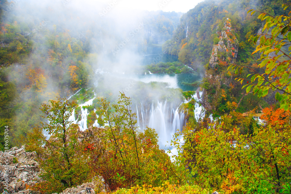 Waterfalls, Plitvice National Park, Croatia
