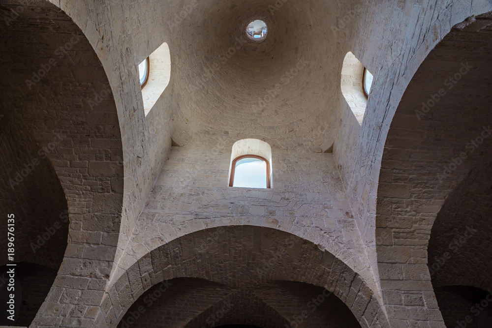 Interior Of Trulli Church - Apulia Region, Italy