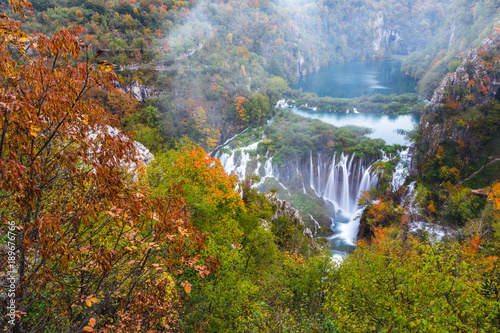 Waterfalls  Plitvice National Park  Croatia