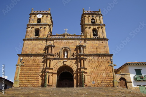 Cathedral of the Immaculate Conception Barichara Colombia © faustoriolo
