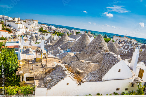 Alberobello With Trulli Houses - Apulia, Italy photo