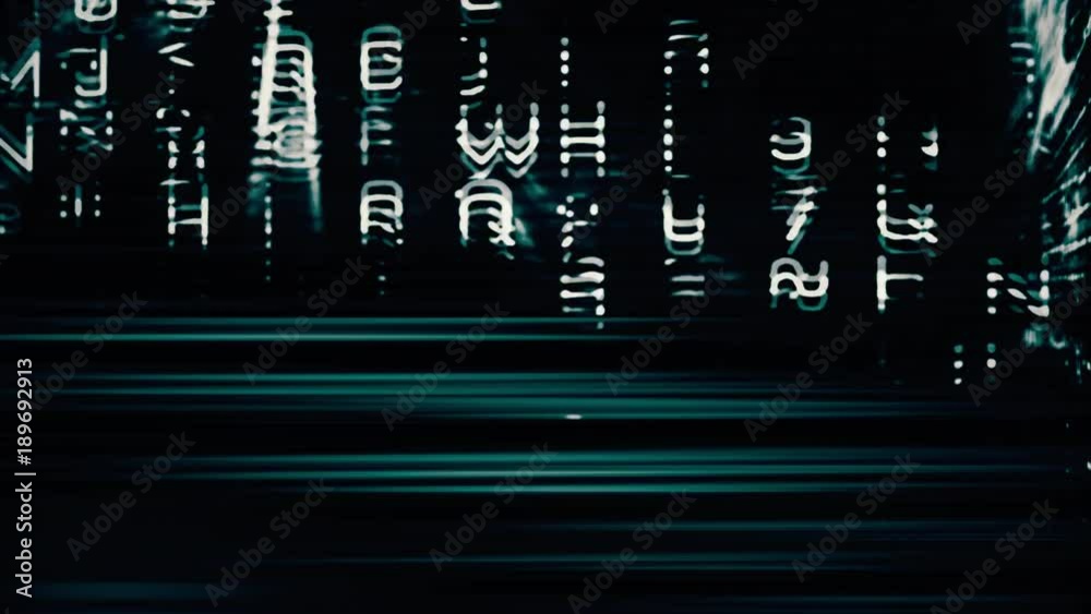 Digital Graffiti 051: Streaming digital data abstraction with text and video flux (Loop). Digital Graffiti 051: Streaming digital data abstraction with text and video flux (Loop).