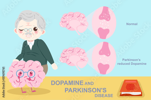 old man with parkinson disease