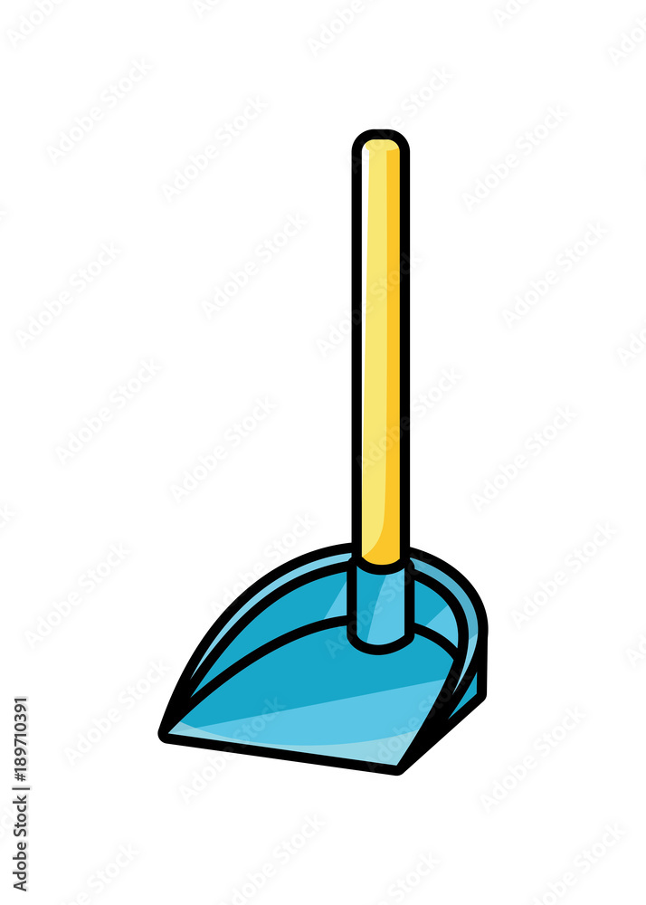 Dust pan illustration vector Dust pan illustration vector