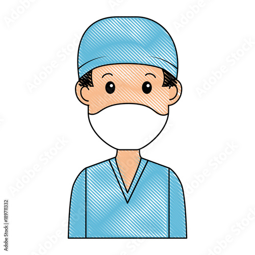 surgeon doctor avatar character icon