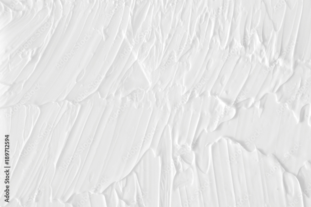 Obraz premium White background with a paint texture. Template for various purposes with a volumetric pattern with stripes and patterns, handmade.