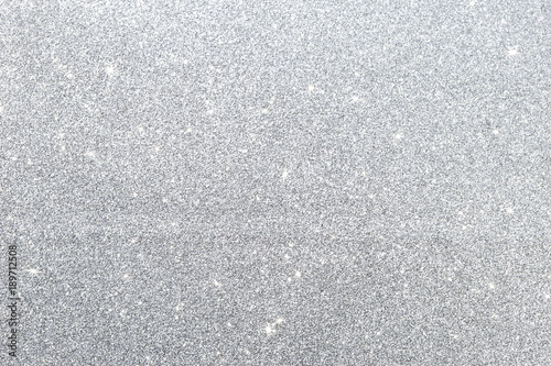 Abstract silver glitter texture background, festive season concept background