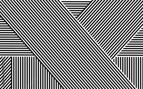 Zebra Design Black and White Stripes Vector