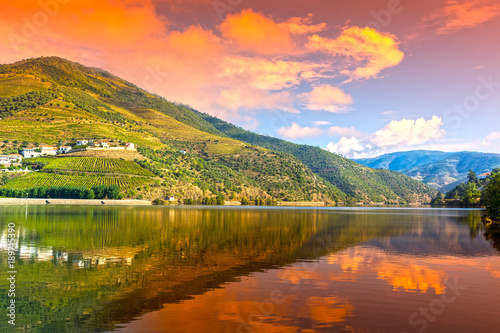 River Douro region at sunrise