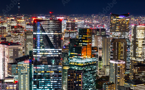 Photography Asia Business concept for real estate & corporate construction - panoramic moder