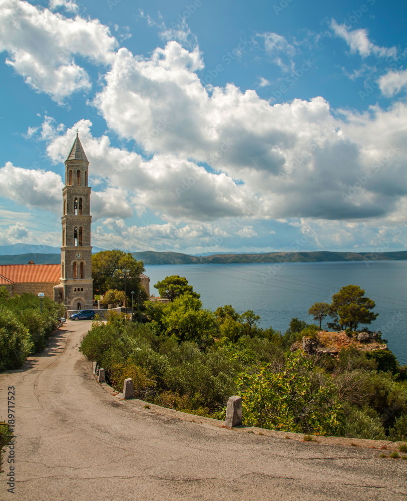 Croatia,Church by the Sea