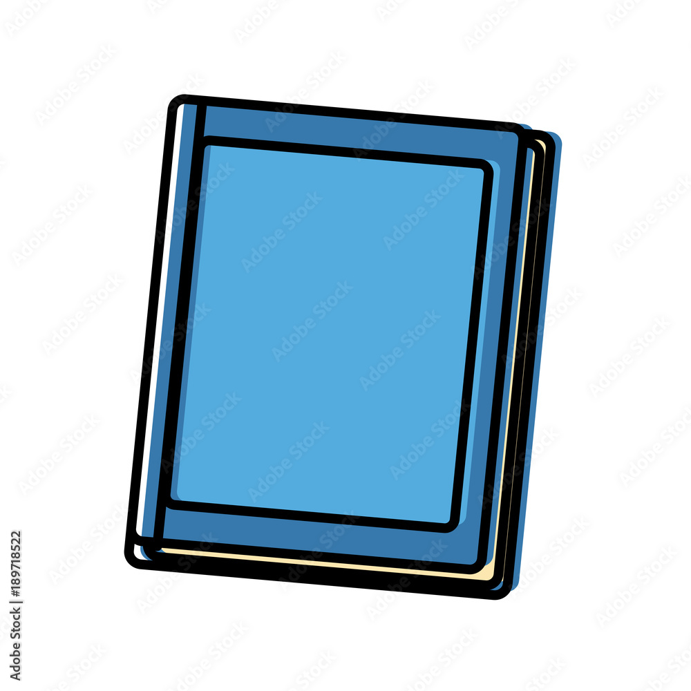 Book closed isolated icon vector illustration graphic design Book closed isolated icon vector illustration graphic design