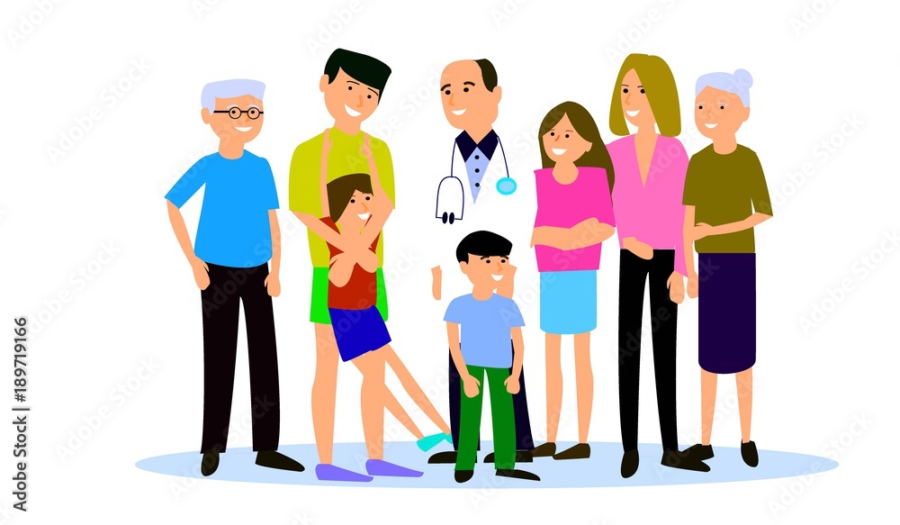 Fototapeta premium family