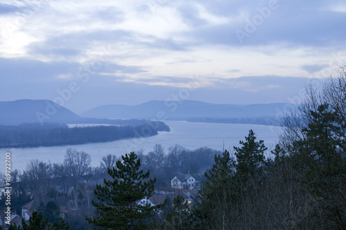 Danube bend in Hungary