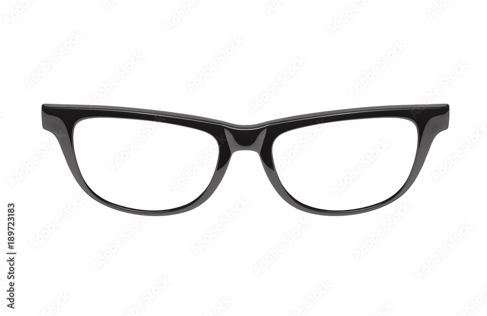 glasses isolated on a white background glasses isolated on a white background