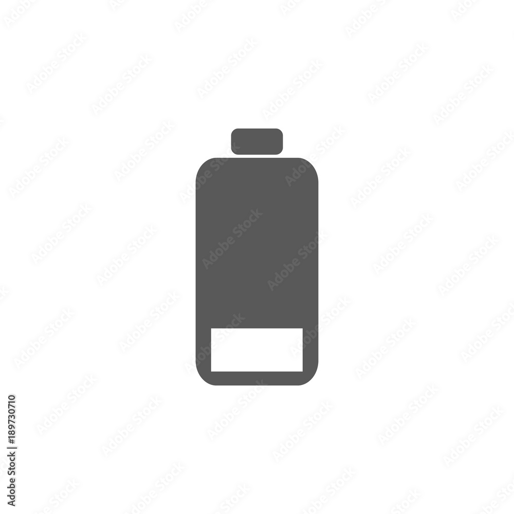 Low battery icon. Battery vector illustration icons. Low battery icon. Battery vector illustration icons.