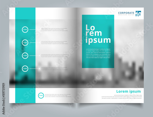 Brochure layout design temp...