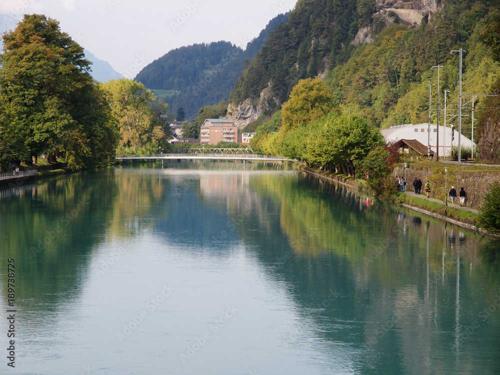 ベルナーオーバーランドの風景