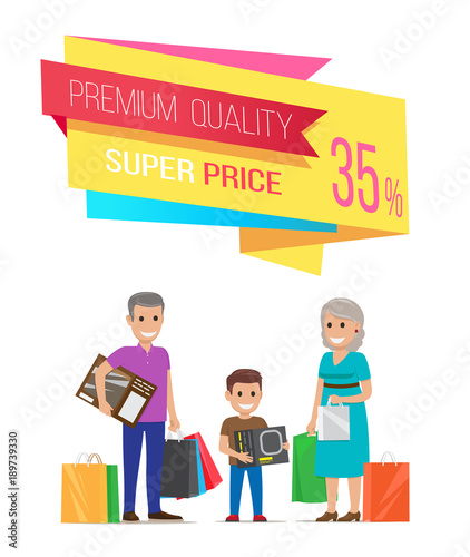 Premium Quality Super Price Vector Illustration