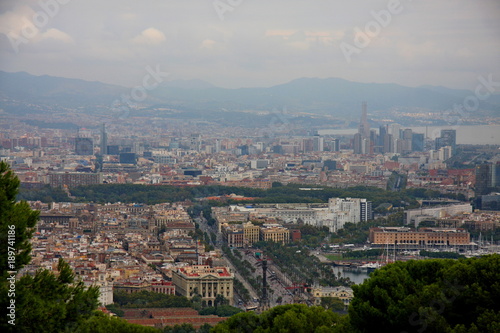 panoramic, barcelona