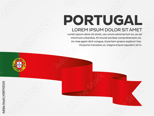 Portugal flag background