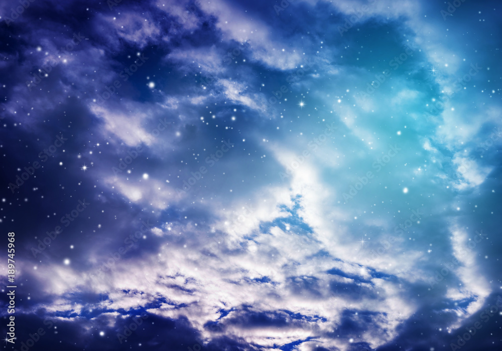 Night sky with stars. Night sky with stars.