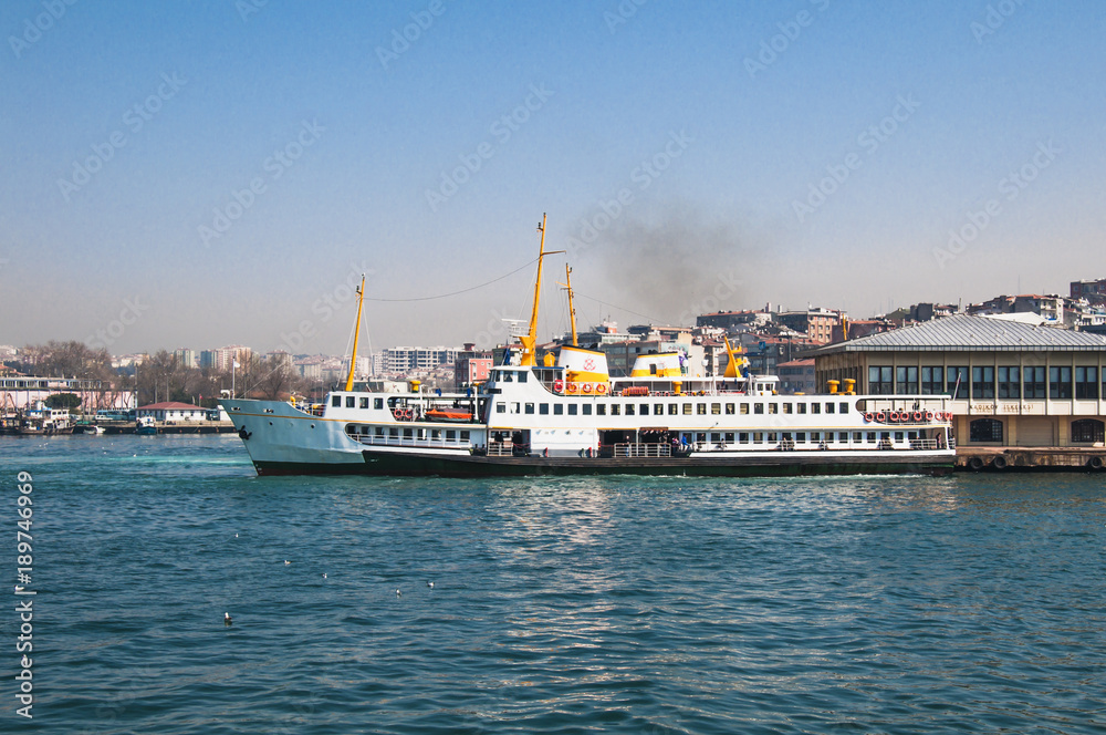 Bosphorus and feryy transportation