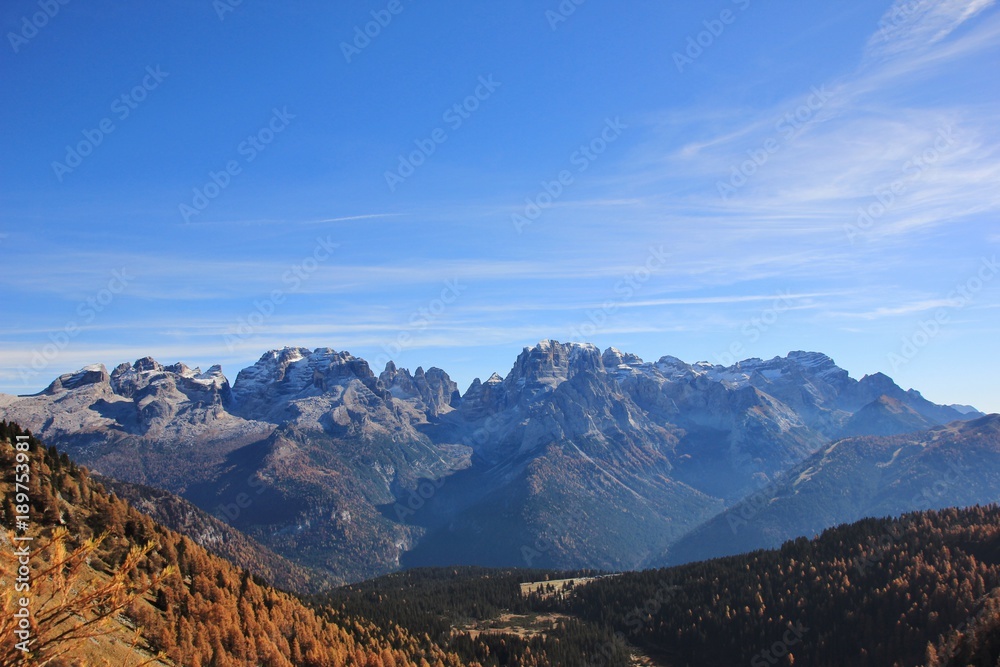Brenta Dolomites, path to Ritorto lake, Trentino Alto Adige, Italy