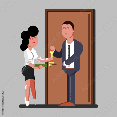 Girl rent accommodation photo