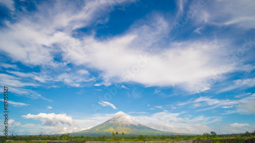 Mayon Volcano is an active stratovolcano in the province of Albay in Bicol Region, on the island of Luzon in the Philippines. Renowned as the perfect cone because of its symmetric conical shape.