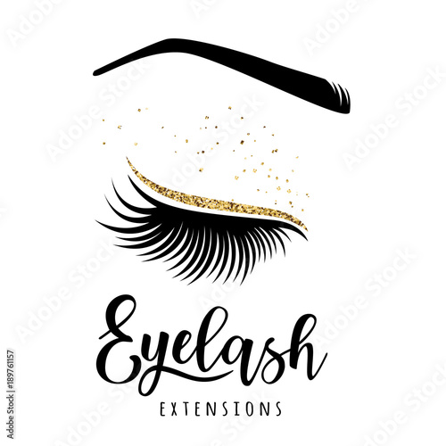 Eyelash extensions logo