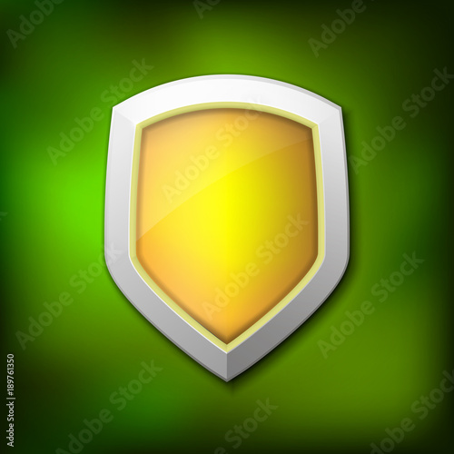 Free Download Protection shield concept with banner. Symbol of protection and reliability. Vector illustration - GFXLoad