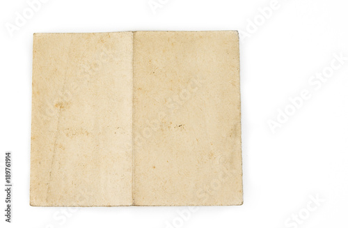 Old vintage blank paper. Texture concent for backgrounds