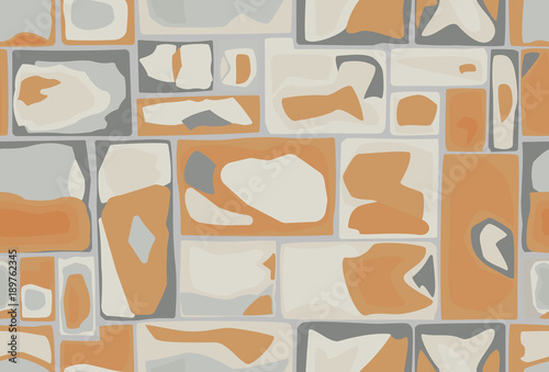 seamless pattern of stones