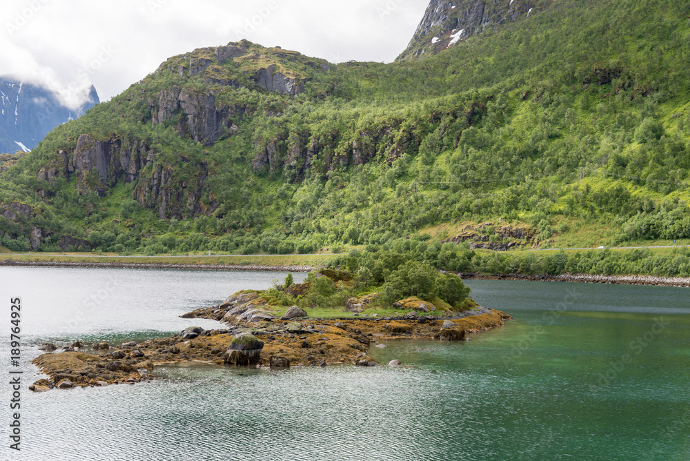 Norway Lofoten fjords Norway Lofoten fjords