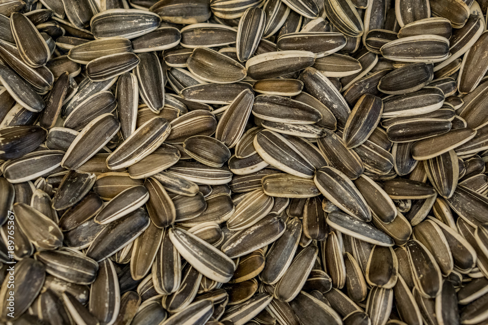 Closeup of nuts, ripe, organic, sunflower, produced without nitrates in the market for fruits and vegetables. Concept health and agriculture. Closeup of nuts, ripe, organic, sunflower, produced without nitrates in the market for fruits and vegetables. Concept health and agriculture.